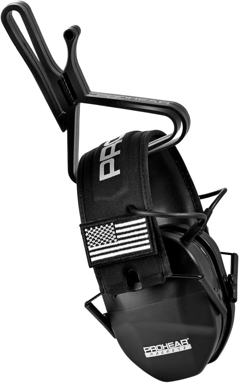 PROHEAR Shooting Ear Protection Holder, Adjustable Belt Clip for Safety Earmuffs- Range Gear & Hunting Accessories - Image 3